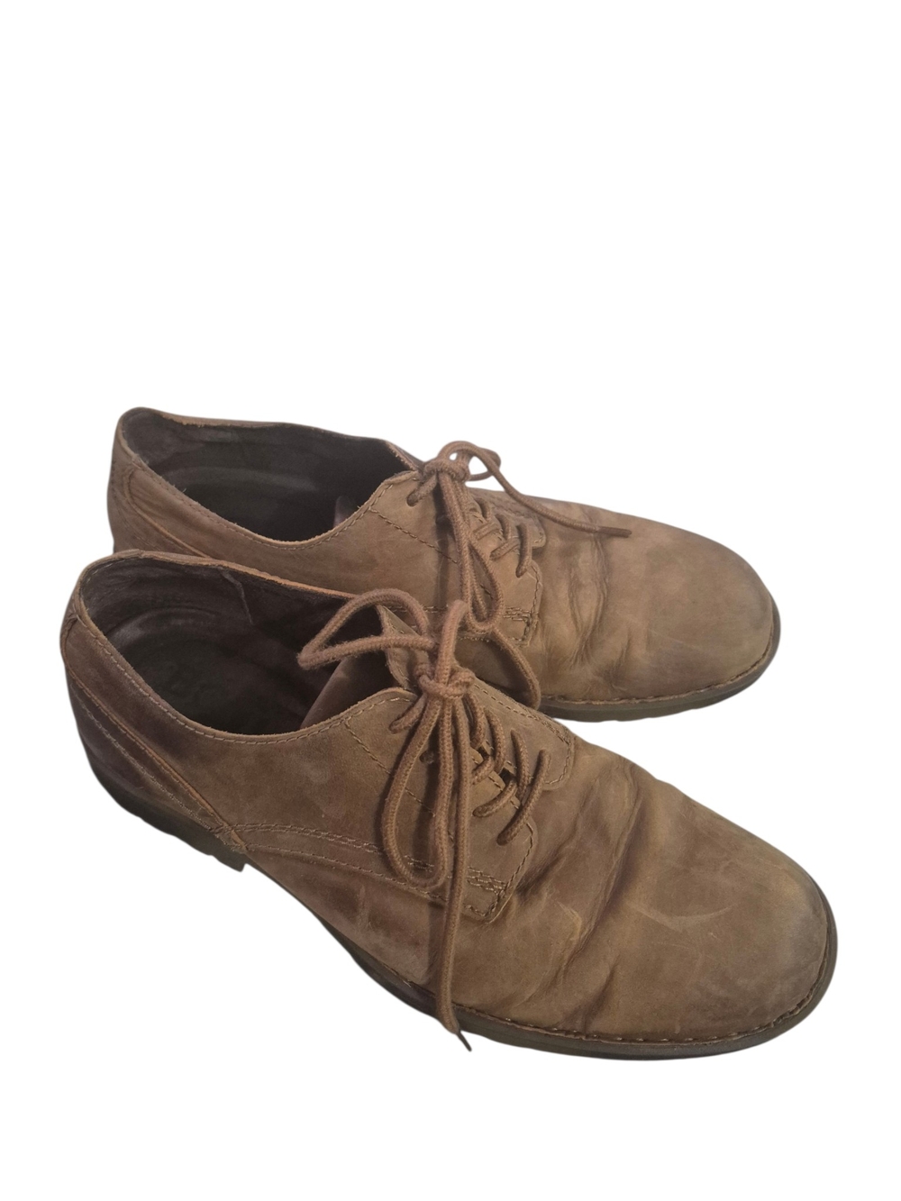Born Men's Tan Suede Chukka Lace-Up Boots 10.5